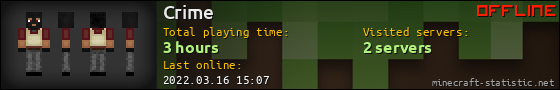 Crime userbar 560x90