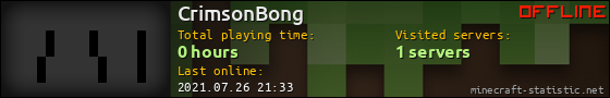 CrimsonBong userbar 560x90