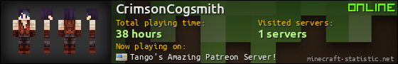 CrimsonCogsmith userbar 560x90