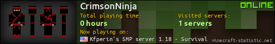 CrimsonNinja userbar 560x90