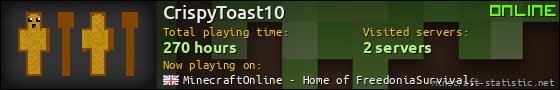 CrispyToast10 userbar 560x90