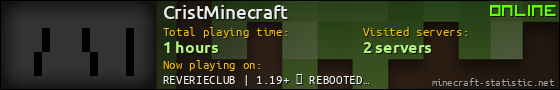 CristMinecraft userbar 560x90