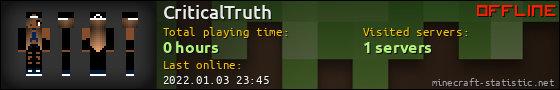 CriticalTruth userbar 560x90