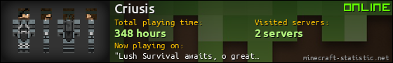 Criusis userbar 560x90