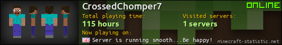 CrossedChomper7 userbar 560x90