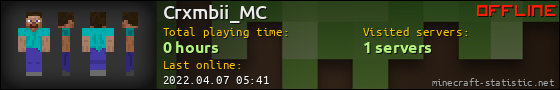 Crxmbii_MC userbar 560x90