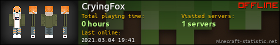 CryingFox userbar 560x90