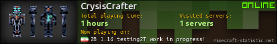 CrysisCrafter userbar 560x90