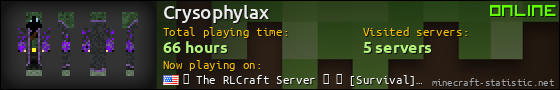 Crysophylax userbar 560x90