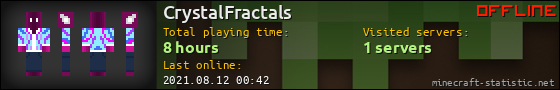 CrystalFractals userbar 560x90