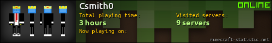 Csmith0 userbar 560x90