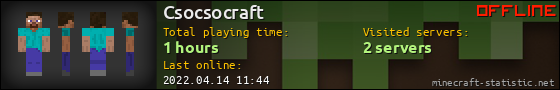 Csocsocraft userbar 560x90