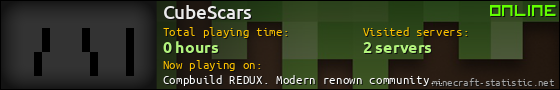 CubeScars userbar 560x90
