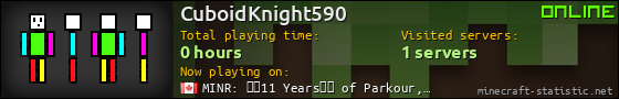 CuboidKnight590 userbar 560x90