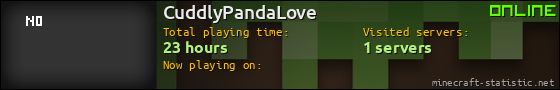 CuddlyPandaLove userbar 560x90