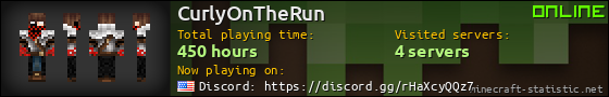 CurlyOnTheRun userbar 560x90