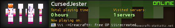 CursedJester userbar 560x90