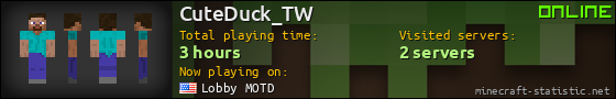 CuteDuck_TW userbar 560x90