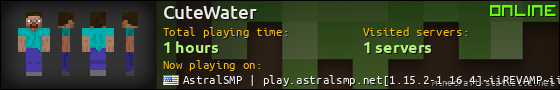CuteWater userbar 560x90