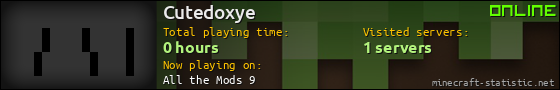 Cutedoxye userbar 560x90