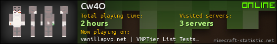 Cw4O userbar 560x90