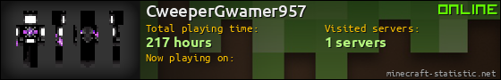 CweeperGwamer957 userbar 560x90