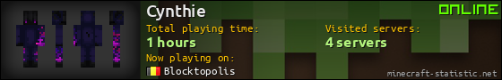 Cynthie userbar 560x90