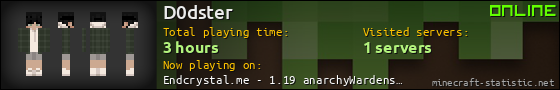 D0dster userbar 560x90