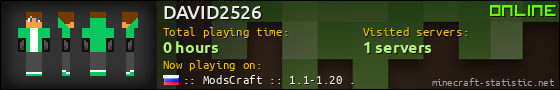 DAVID2526 userbar 560x90