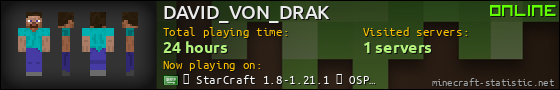 DAVID_VON_DRAK userbar 560x90