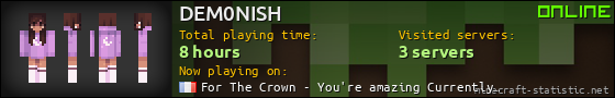 DEM0NISH userbar 560x90
