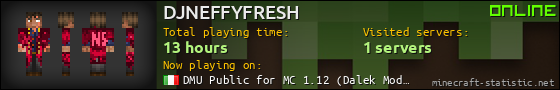 DJNEFFYFRESH userbar 560x90