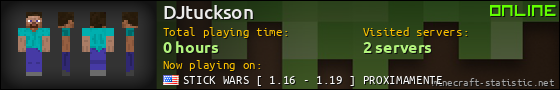 DJtuckson userbar 560x90