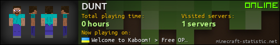 DUNT userbar 560x90