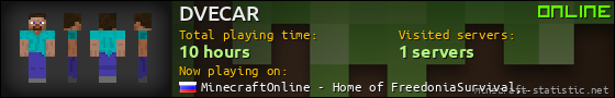 DVECAR userbar 560x90