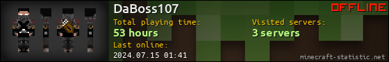 DaBoss107 userbar 560x90