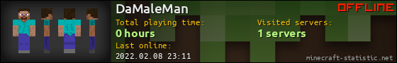 DaMaleMan userbar 560x90
