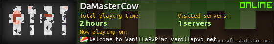 DaMasterCow userbar 560x90