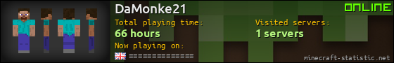 DaMonke21 userbar 560x90