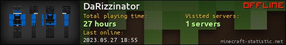 DaRizzinator userbar 560x90