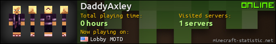 DaddyAxley userbar 560x90