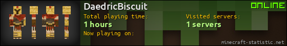 DaedricBiscuit userbar 560x90