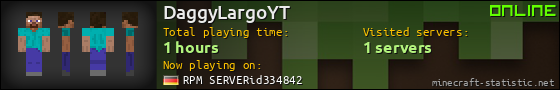 DaggyLargoYT userbar 560x90