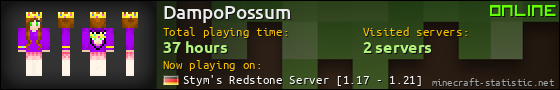DampoPossum userbar 560x90