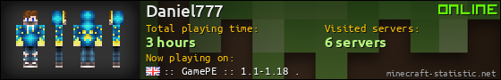 Daniel777 userbar 560x90