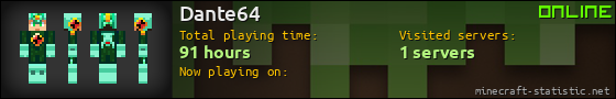 Dante64 userbar 560x90