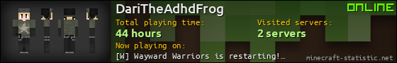 DariTheAdhdFrog userbar 560x90