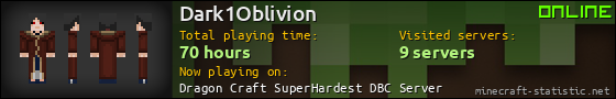Dark1Oblivion userbar 560x90