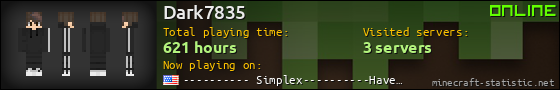 Dark7835 userbar 560x90
