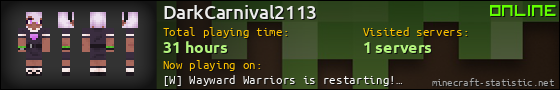 DarkCarnival2113 userbar 560x90